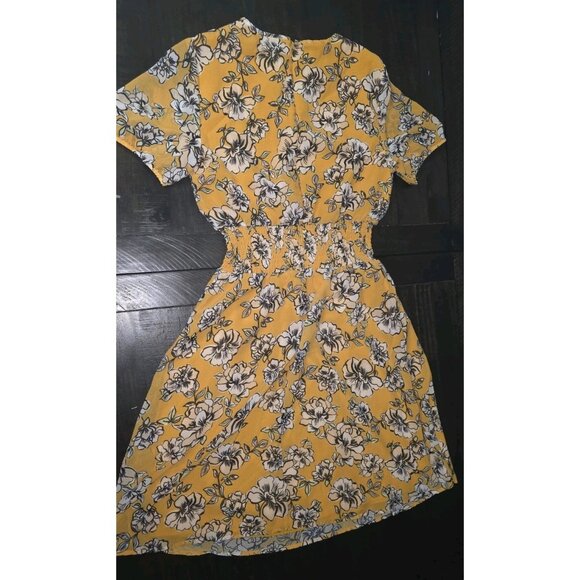 TAHARI Arthur S. Levine Womens Designer Floral Spring Dress Size 4 HL8 - Picture 2 of 3